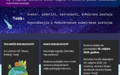 Poziv za izradu logotipa projekta ARISS u OŠ “Slava Raškaj” Ozalj.