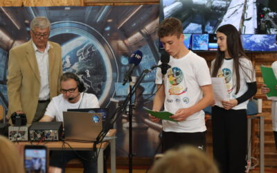 Uspostavljanje radio veze OŠ “Slava Raškaj” Ozalj i astronauta na Međunarodnoj svemirskoj postaji (ISS)